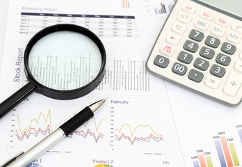 business and graph