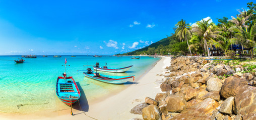 Fisherman boat on Phangan Island