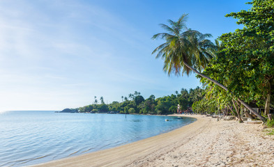 Beach on Phangan island