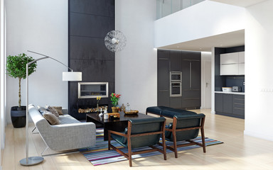 modern interior design.