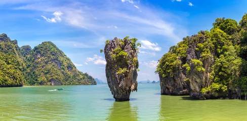 Badezimmer Foto Rückwand James Bond Island in Thailand © Sergii Figurnyi