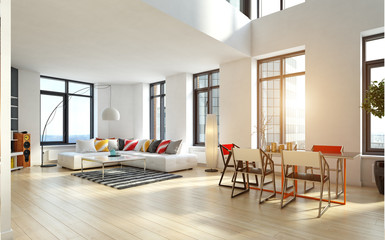 modern  apartment  interior.