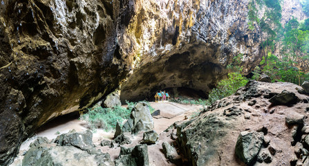 Obraz premium Royal pavilion in Phraya Nakorn cave