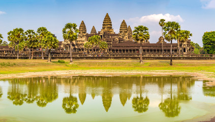 Angkor Wat temple in Cambodia