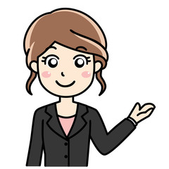 女性会社員OL案内紹介