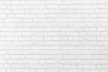 weathered white brick wall texture background.