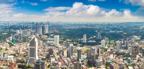 Panoramic view of Kuala Lumpur