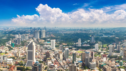 Panoramic view of Kuala Lumpur
