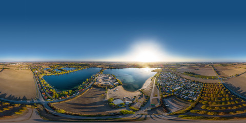 Der Riedsee bei Biblis 360°x180° VR