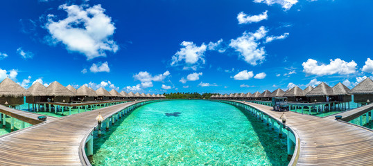 Water Villas (Bungalows) in the Maldives