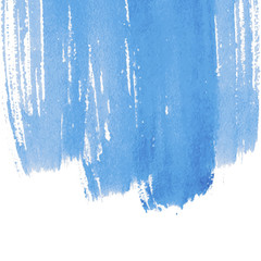 Blue abstract watercolor background with space for text. Editable template for banner, poster, cover, brochure, flyer. 