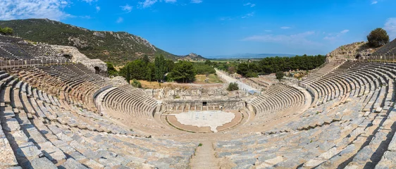 Zelfklevend Fotobehang Amfitheater (Colosseum) in Efeze © Sergii Figurnyi