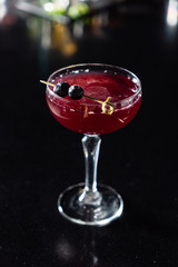 cocktail in the bar