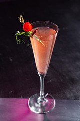 cocktail in the bar