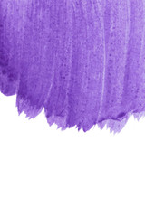 Purple abstract watercolor background with space for text. Editable template for banner, poster, cover, brochure, flyer.