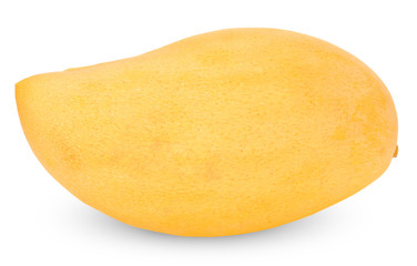 Mango isolated on white with clipping path