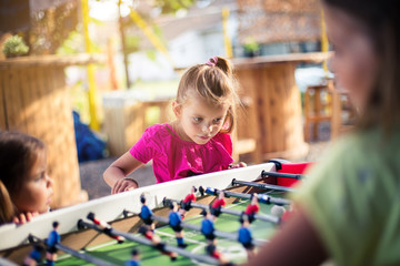  Foosball fun.