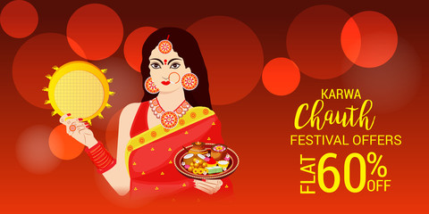 Happy karwa Chauth Celebration.
