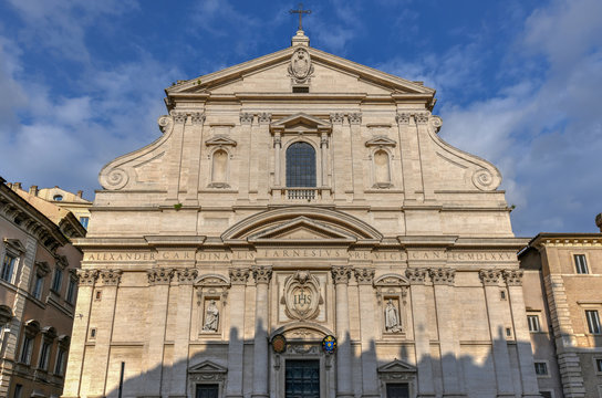Church of the Gesu - Rome, Italy
