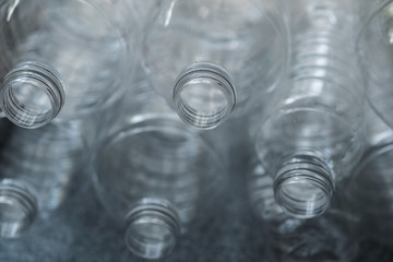 Water bottles are made from PET or Polyethylene terephthalate