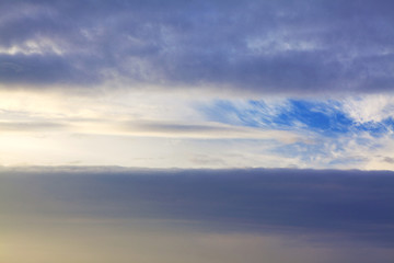 clouds before storm on the sky 