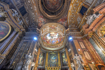Fototapeta na wymiar Sant'Andrea delle Fratte Basilica - Rome, Italy