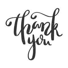 THANK YOU Hand Lettering Card