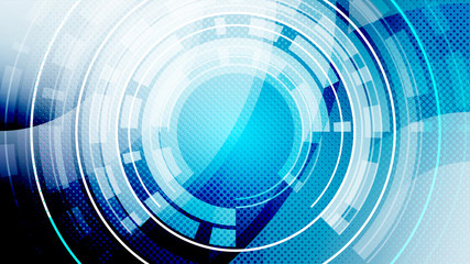 Abstract light and shade creative technology background. Vector illustration.