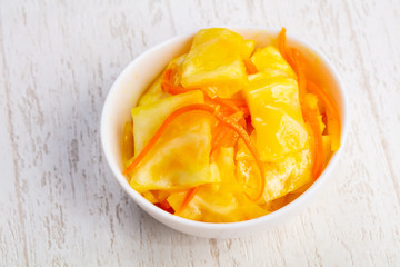 Sweet pepper salad