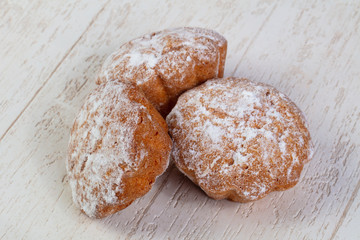 Delicious and sweet muffins