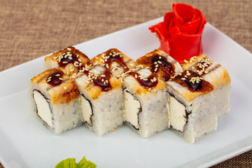 Japanese eel roll