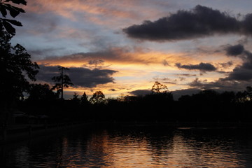 atardecer