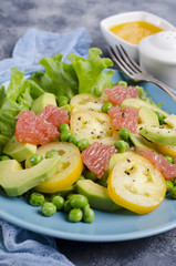 Salad of fresh vegetables