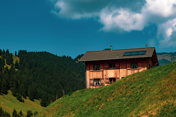 Steg, central Principality of Liechtenstein