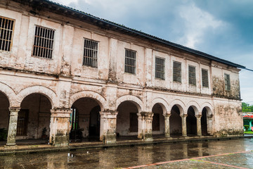 Fototapeta na wymiar Real Aduana customs house in Portobelo village, Panama