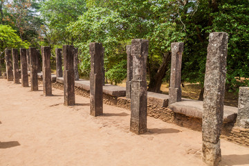 Ruins of the ancient city Polonnaruwa, Sri Lanka