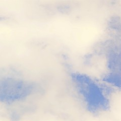 Beautiful white cloud on blue sky background