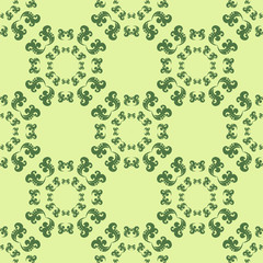 seamless floral pattern swirl lives