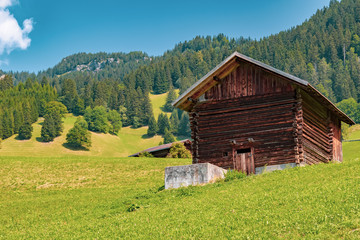 Fototapeta premium Mountain views in Liechtenstein