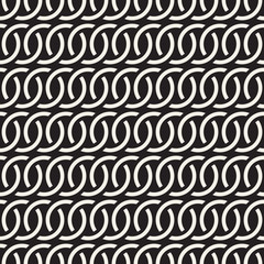 Vector seamless pattern. Modern stylish abstract texture. Repeating geometric tiles