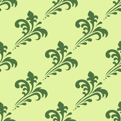 abstract seamless floral pattern