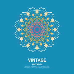 The illustration is a rich background. Abstract background. Rounded line geometric shapes. Radial banner. Can be used in the media. Vintage decorative elements. Vector illustration. Circular pattern.