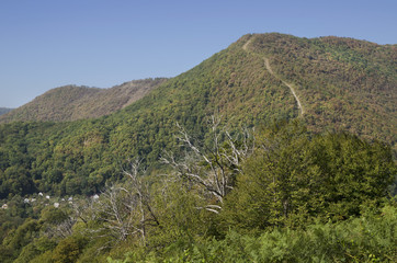 The mountains landscape