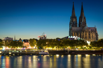 Abend in Köln