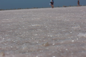 the texture of salt