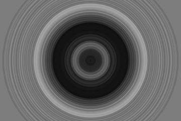 Background with a dark hole and circles, black and gray