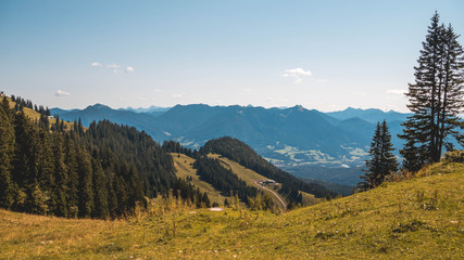 Beautiful alpine view at Brauneck - Lenggries - Bavaria