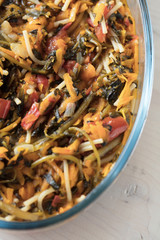 green kidney bean salad