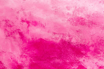 Pink painted grunge texture