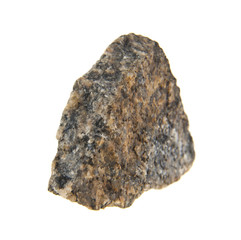 stone isolated on white background. As an element of packaging design